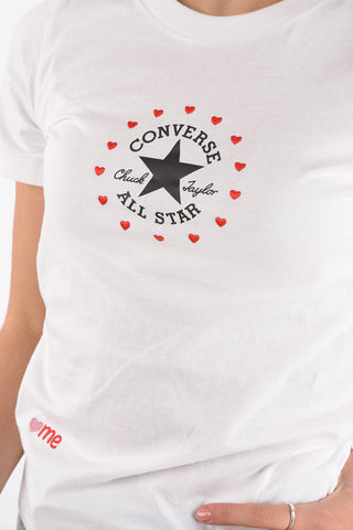 CHUCK TAYLOR ALL STAR T-shirt Girocollo con Ricamo