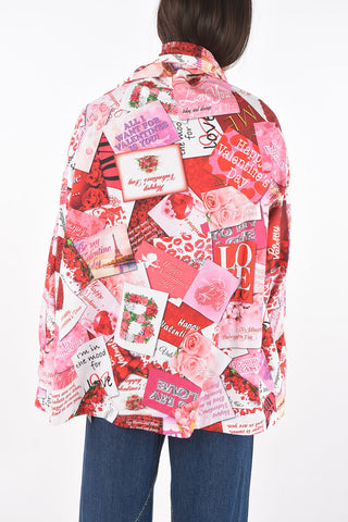 Tie Neck BE MY VALENTINE T-Shirt