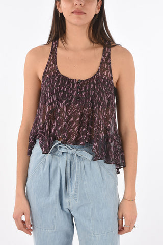 Crop Top SLIMEA con Bottoni