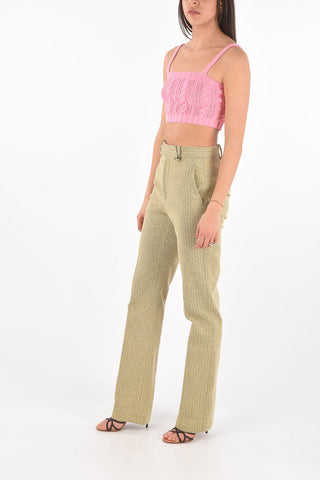 Crop Top in Cotone Aran