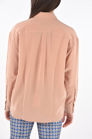 Standard Collar Silk Saharan Shirt