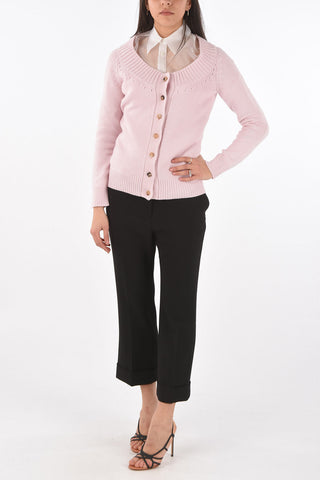 Cardigan in Cashmere con Bottoni