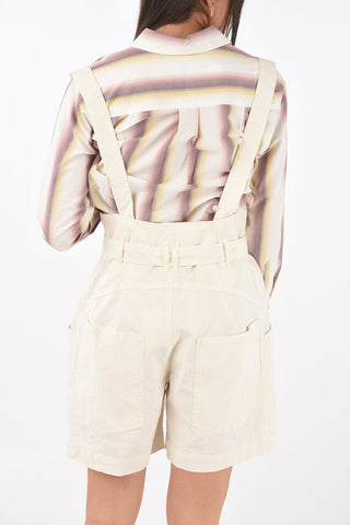 High-waisted EFFIE Shorts with Suspenders