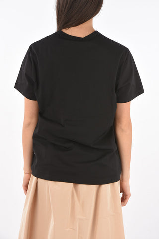 Crew Neck Bead Logo T-Shirt