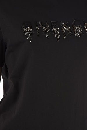 Crew Neck Bead Logo T-Shirt