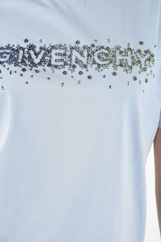 Crew Neck Bead Logo T-Shirt