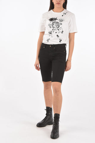5 Pocket Stretch Denim Shorts