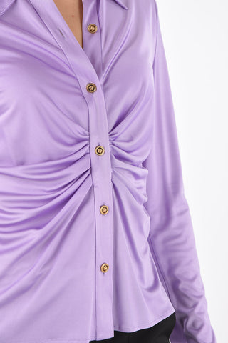 Standard Collar Viscosa Shirt