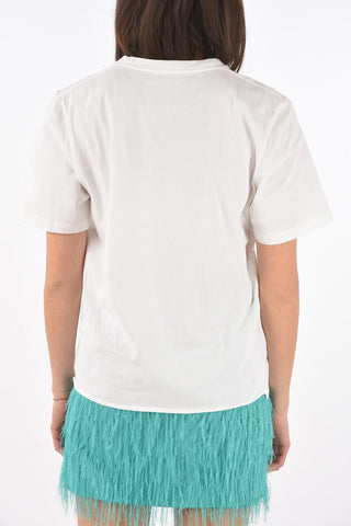 Graphic Embroidered HEARTBEAT T-shirt