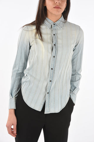 Snap Buttons Denim Shirt