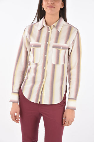 ETOILE Balanced Striped JALYNE Shirt with Double Pocket