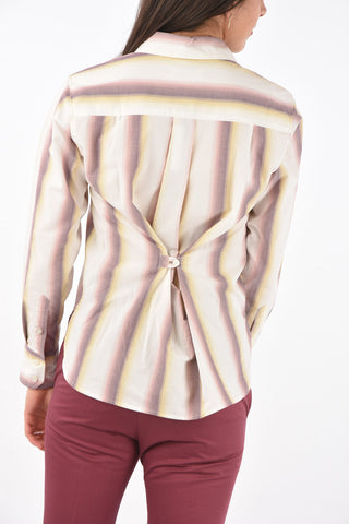 ETOILE Balanced Striped JALYNE Shirt with Double Pocket