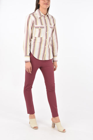 ETOILE Balanced Striped JALYNE Shirt with Double Pocket
