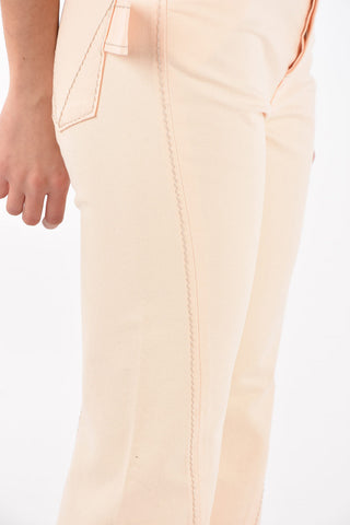 Jeans 5 Tasche Boot Cut con Passanti