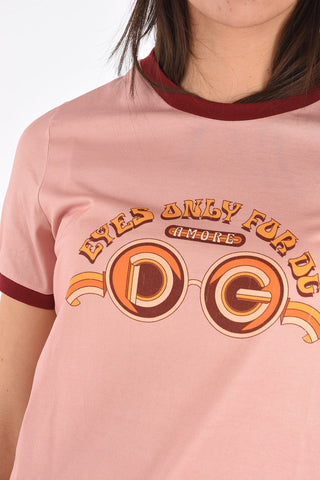 Printed EYES ONLY FOR DG AMORE T-shirt