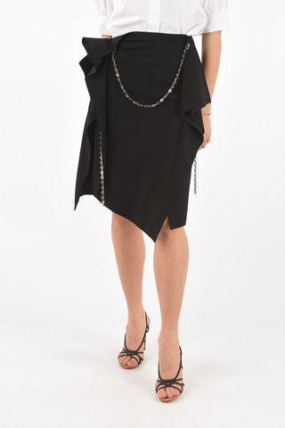 Draped Longuette with Chains