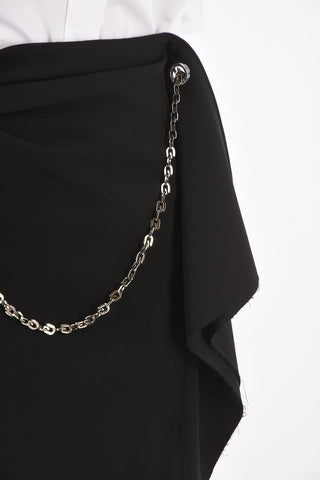 Draped Longuette with Chains