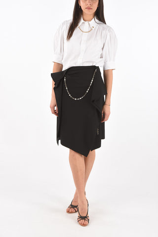 Draped Longuette with Chains
