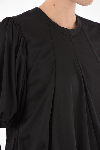 Crew Neck Balloon Bottom and Sleeve T-Shirt