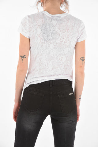 Crew Neck NORMALITY Strass T-Shirt