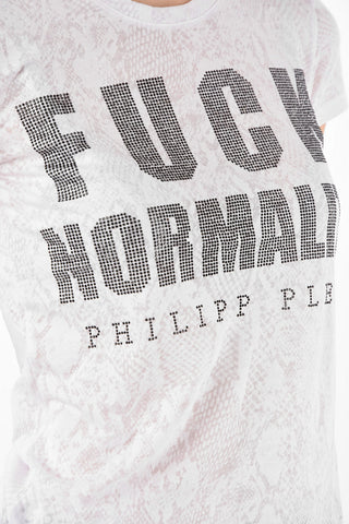 Crew Neck NORMALITY Strass T-Shirt