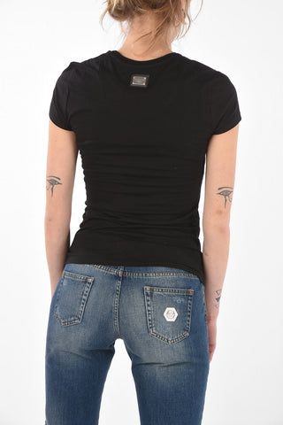 Printed Embroidered ANGEL T-Shirt