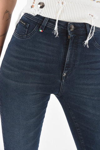 Jeans 5 Tasche STATEMENT a Vita Alta