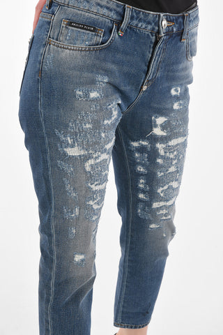 Boyfriend WHAT IF Distressed Denims
