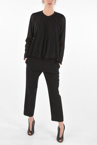 Long-sleeved Balloon T-Shirt