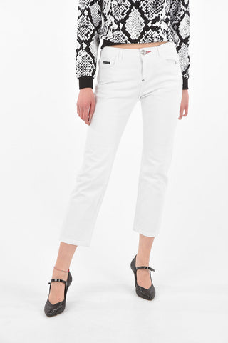 EST.1978 jeans crop in denim stretch boyfriend fit