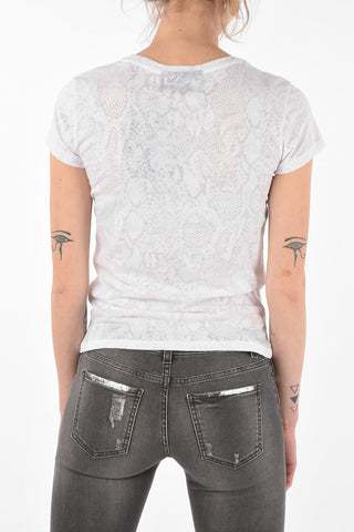 T-Shirt KINDA HOOD con Strass