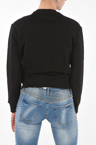 COUTURE EST.1978 patch logo crew-neck sweatshirt