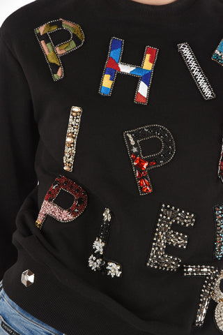 COUTURE EST.1978 patch logo crew-neck sweatshirt