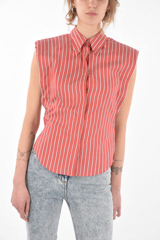 Camicia in Seta ENZA con Spalline Imbottite