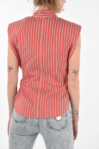 Camicia in Seta ENZA con Spalline Imbottite