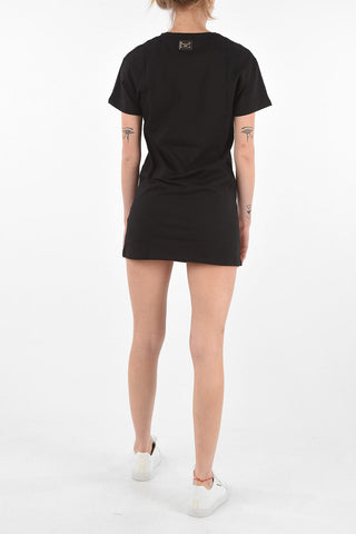Printed Embroidered ANGEL Mini Tee Dress