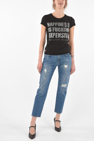 Cotton HAPPINE$$ T-Shirt