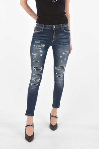 Skinny Fit TOMORROW Distressed Denims