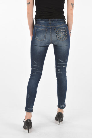 Skinny Fit TOMORROW Distressed Denims