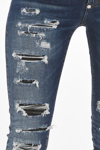 Skinny Fit TOMORROW Distressed Denims