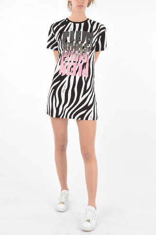 Zebra PLEIN GIRLS Mini Tee Dress