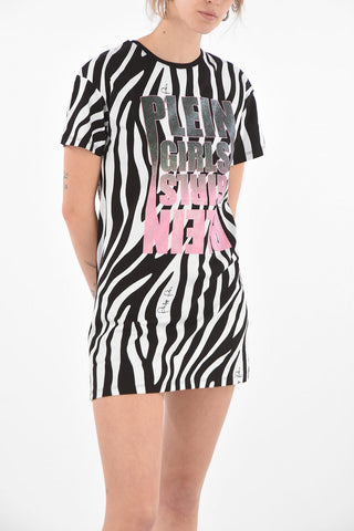 Zebra PLEIN GIRLS Mini Tee Dress