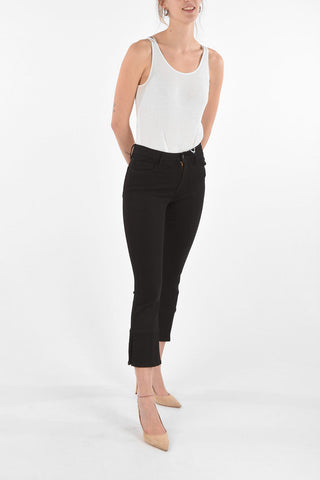 Sretchy LE CROP MINI BOOT Mid Rise Jeans
