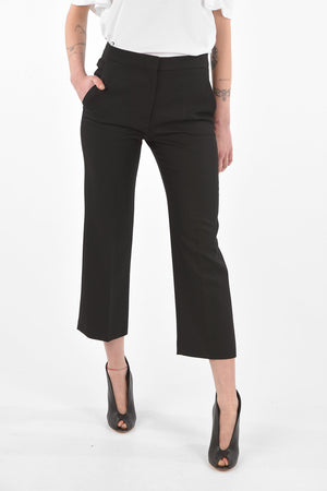 4 Pocket Hidden Fastening Cropped Pants