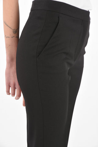 4 Pocket Hidden Fastening Cropped Pants