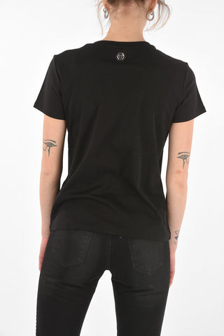 COUTURE EST.1978 Printed BEVERLY HILLS T-Shirt with Crystals