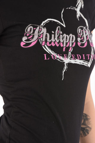 Printed LOVE EDITION Strass T-Shirt