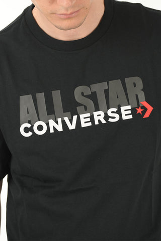 ALL STAR logo printed STANDARD FIT Crew-neck T-Shirt