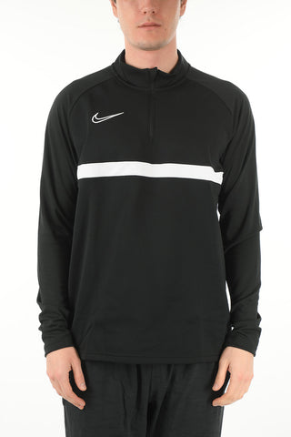 Mock Neck Logo Microfleece Sweatshirt
