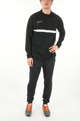 Mock Neck Logo Microfleece Sweatshirt